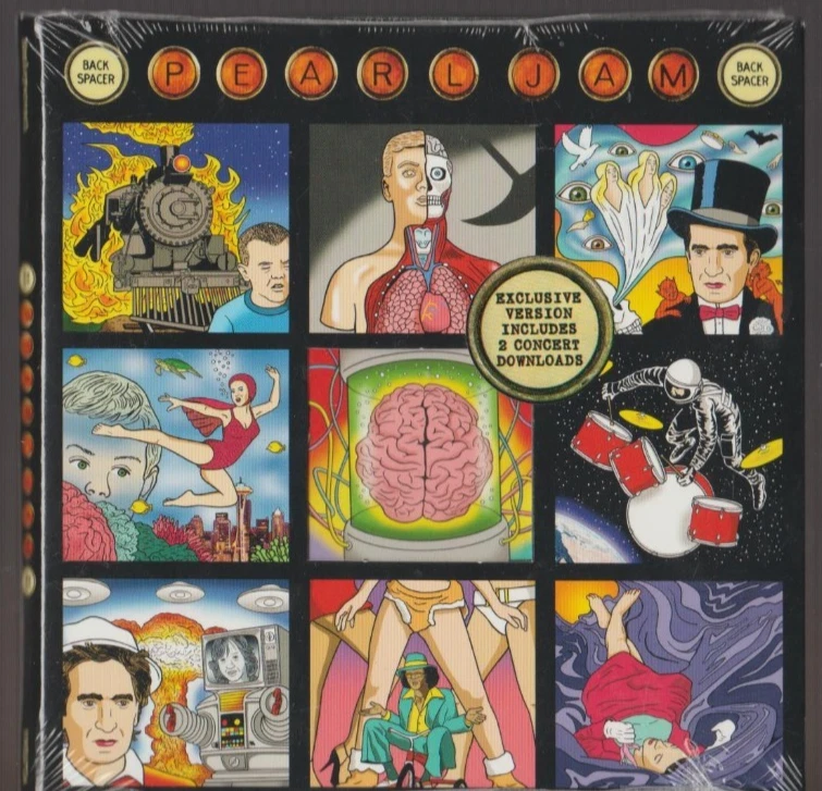 Pearl Jam BackSpacer CD 2009 NEW STILL SEALED!! - Image 1 of 1