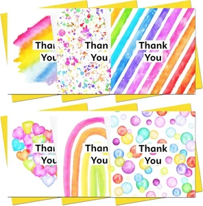 Thank You Cards Multipack – 28 Teacher Greeting Cards with Envelopes Set - Afbeelding 1 van 7