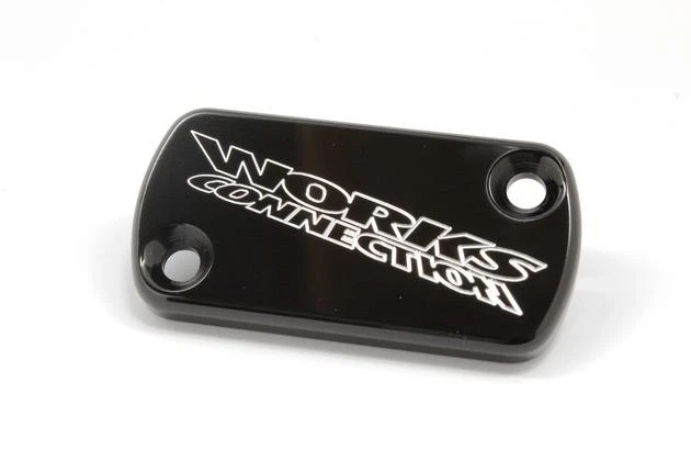 Tampa de cilindro mestre de freio dianteiro Works Connection preta #21-105 para Honda - Imagem 1 de 1