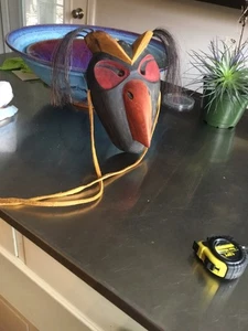 Maschera di cedro indiani nativi americani costa nord-occidentale di Lutero "Toby" Hughes - Foto 1 di 14