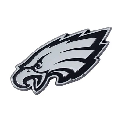 Calcomanía de auto Philadelphia Eagles premium de metal macizo cromado emblema automático logotipo del equipo Foto 1 de 2