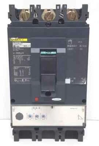 SQUARE D POWERPACT LD400LDL36400U31X 3 POLE 400 AMPS CIRCUIT BREAKER - Picture 1 of 13