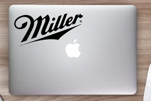 Miller Beer Logo Decal- Drink Sticker- Food Decal- Vinyl Decal- Truck Decal - Picture 1 of 3