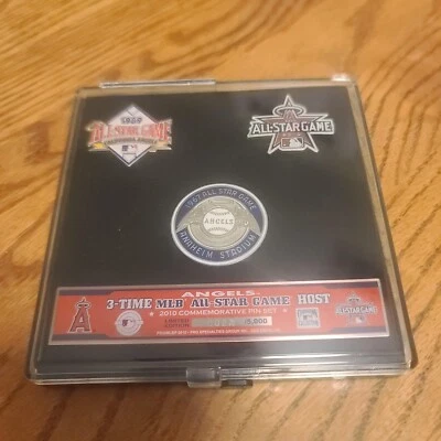MLB All-Star Game 2010 Anaheim Los Angeles Angels 3 Pin Set Limited to 5000 - Image 1 of 3