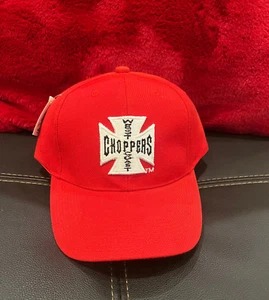 West Coast CHOPPERS Baseball Snapback Cap Red Color - Licensed - New with Tag - Picture 1 of 11