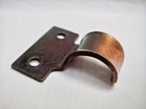 NOS Vintage Copper Flash Casement Window Sash Lift Cover