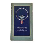 The Presidents of the United States 1946 Paperback Sticker Book,Train Ads,Truman