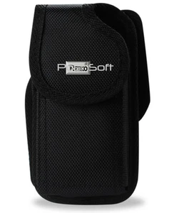 Belt Clip Holster Pouch Carrying Case For Apple/Samsung Large Phone NYLON BLACK - Picture 1 of 3
