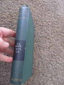 LATIN FOR USE Holsapple Hardcover Vintage 1936 Crofts & CO New York - Picture 1 of 3
