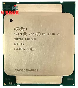 Intel Xeon E5-2630L V3 1.8GHz 8-Core LGA2011 20MB Server CPU Processor SR209 55W - Picture 1 of 1