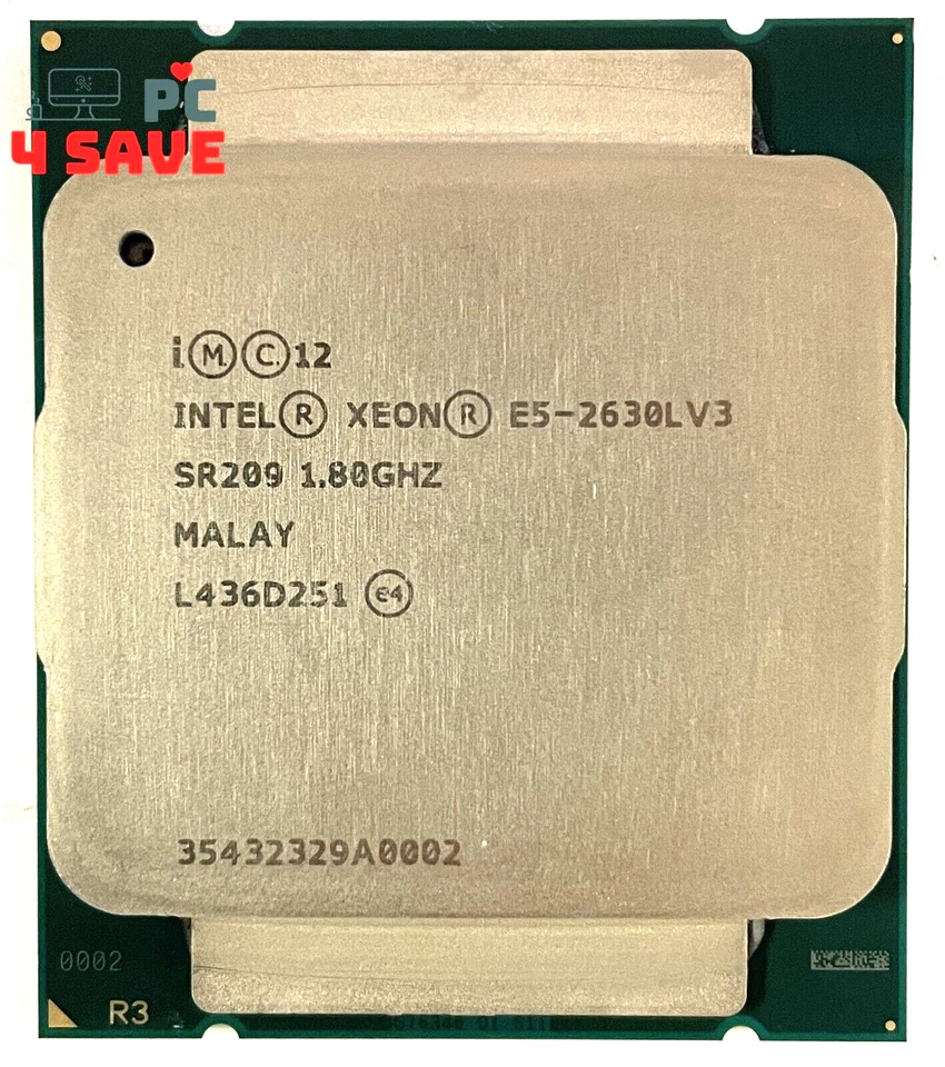 Intel Xeon E5-2630L V3 1.8GHz 8-Core LGA2011 20MB Server CPU Processor SR209 55W - Image 1 of 1