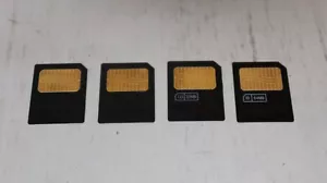 4 tarjetas de memoria multimedia inteligentes - 2 MB 3,3 - 8 MB 3,3 - ID 32 MB e id 64 MB todas funcionando - Imagen 1 de 20