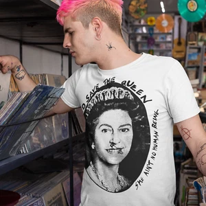 T-Shirt God Save The Queen - Unisex Tee - Bild 1 von 12