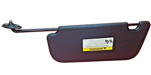 2014-19 Kia Soul PASSENGER side sun visor; WITHOUT sunroof; black; NON EV MODELS - Picture 1 of 6