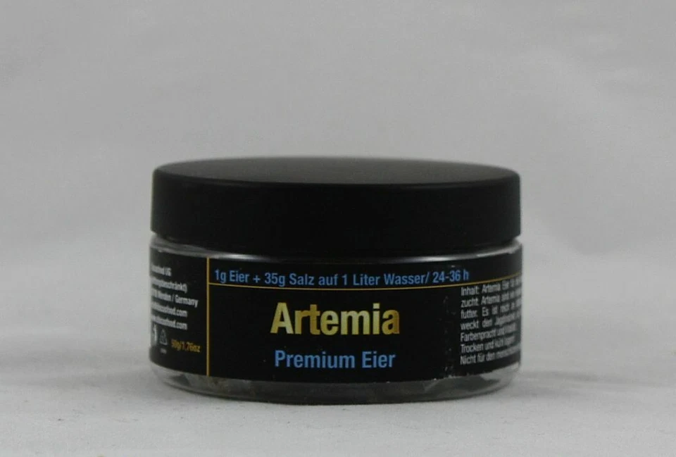 Artemia Premium Eier Brine Shrimps 50g Discusfood Artemiaeier 57,00€/100g - Bild 1 von 1