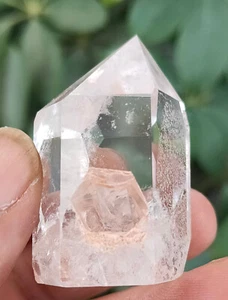 56g Naturstein Innenstein Quarz Kristall Spitze Heilung - Bild 1 von 11