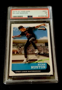 NYJAH HUSTON ROOKIE SI Sports Illustrated FOR KIDS 2015 Rare USA SKATE PSA 5 - Picture 1 of 2