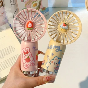 Portable Misting Fan Handheld Person Mister Fan Battery Operated Water Mist F-wf - Photo 1/23