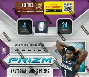 2019/20 Panini Prizm Basketball 24er-Pack Box WERKSEITIG VERSIEGELT ZON? JA MORANT? - Bild 1 von 2