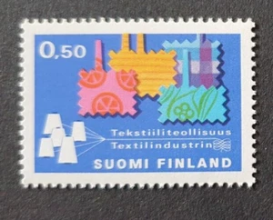 1970 FINLAND SUOMI TEXTILE INDUSTRY VF MNH - Picture 1 of 1