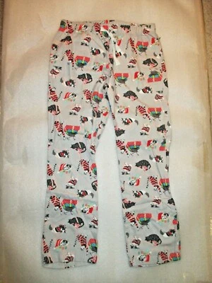 Old Navy Adult Women Ladies Sleep Lounge Flannel Pants Christmas Cats Sz M 8-10 - Image 1 of 3