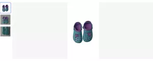 Crocs Unisex Kids Size G Blue Charm Clog 13, Slip On Clogs Water Shoes Sandals - Picture 1 of 1