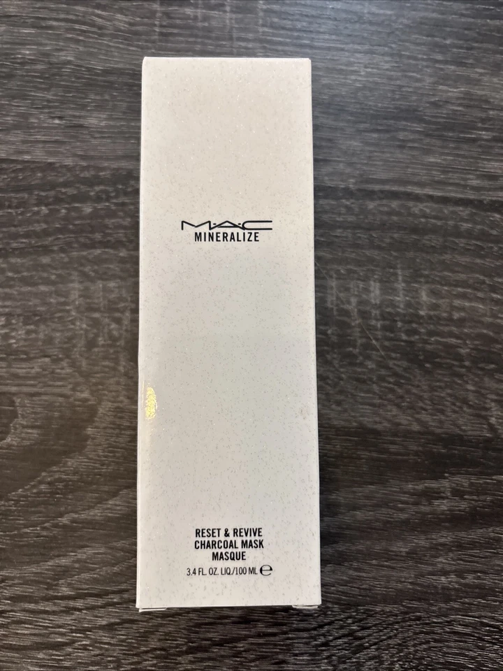 Mascarilla de carbón MAC Mineralize Reset & Revive 3,4 fl oz/100 ml nueva en caja oferta Foto 1 de 1