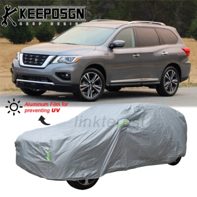 SUV Outdoor Full Car Cover Waterproof Sun Snow Protector for Nissan Pathfinder - Image 1 of 4