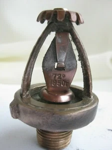 Vintage 1950 UdSSR Priluky Fabrik Messing Feuersprinkler - Bild 1 von 7
