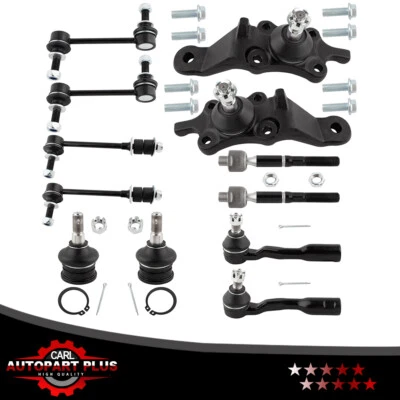 Front Rear Sway Bar Links Lower Ball Joints Tie Rod for Toyota Sequoia 2001 2002 - Image 1 of 4