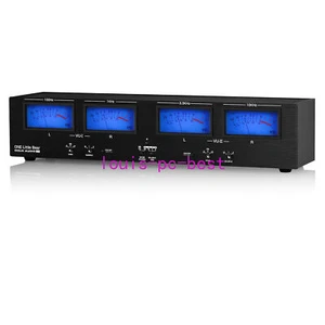 Stereo RCA/XLR Switcher Box Analogico VU Meter MIC Sound Level Display MIC Splitter - Foto 1 di 6