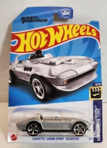 Hot Wheels 154/250 HW Screen Time Corvette Grand Sport Roadster Fast & Furious - Picture 1 of 10