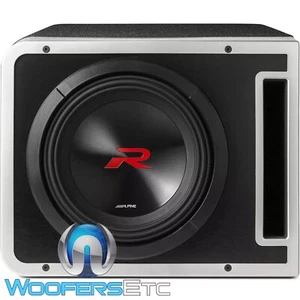 ALPINE R2-SB10V HALO 10" 750W RMS SUBWOOFER BASS SPEAKER & PORTED ENCLOSURE BOX - Picture 1 of 4