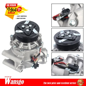 Fit For 2002 2003 2004-09 GMC Envoy 4.2L l6 AC A/C Compressor And Clutch 637561 - Foto 1 di 8