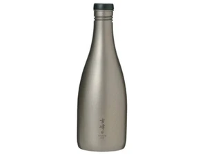 Snow Peak Sake(Liquor) Container Carafe Hip Flask Titanium TW-540 540ml NEW - Picture 1 of 8