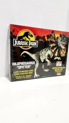 Lindberg 13" Long X 5" High Jurassic Park  Dilophosaurus Spitter 70273 Model Kit - Image 1 of 4