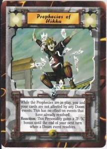 LEGEND OF THE FIVE RINGS CCG: PROPHECIES OF UIKKU; Mint, Excellent conditon x1 - Picture 1 of 2