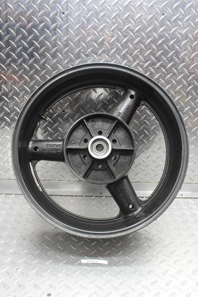 1997 SUZUKI BANDIT 1200 GSF1200S REAR WHEEL RIM 54100-27811-35W - Image 1 of 4