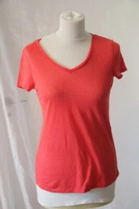 ORIGINAL Top T-Shirt HARRIS WILSON Leinen korallenrot Gr. 3 oder 40 neu - Bild 1 von 1
