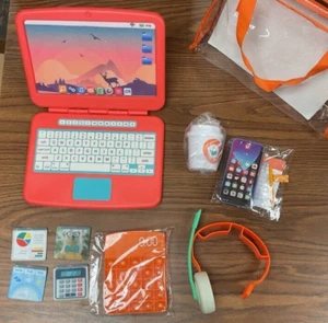 Born Toys, Finto Gioco Operaio Ufficio, Set 8 Pezzi, Età 3-7, Include Giocattolo Portatile - Foto 1 di 4