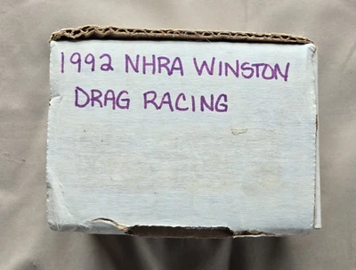 1992 NHRA Winston Cup Sport Cards Box, Set of 1992 Cards, Pro Set Racing - Image 1 of 2