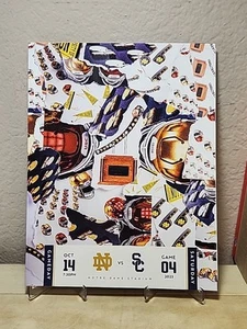 2023 Notre Dame Fighting Irish vs USC Trojans Football Programm Neuwertig - Bild 1 von 3