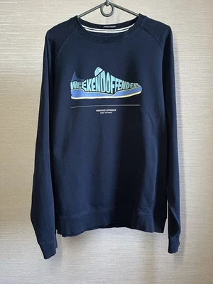 Weekend Offender Men’s Sweatshirt Navy Blue Size Large - Image 1 of 4