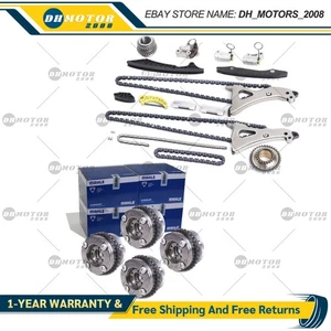 Timing Chain +Camshaft Adjuster Kit For Mercedes-Benz M278 S550 GL450 GL550 4.7T - Picture 1 of 7