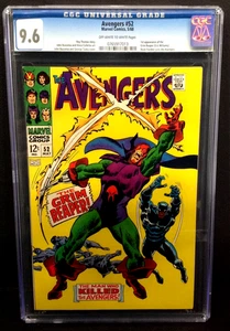 AVENGERS #52 CGC 9.6 - 1. AUFTRITT VON SENSENMANN - 1968 MARVEL - Bild 1 von 2