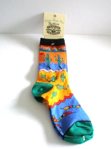 Fred Harvey Trading Company Socken New Mexico Südwesten Muster Kaktus Schlange - Bild 1 von 5