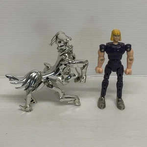 Vintage Knights Of The Zodiac Saint Seiya Bandai 1987 Figure Beta + Horse - Picture 1 of 9