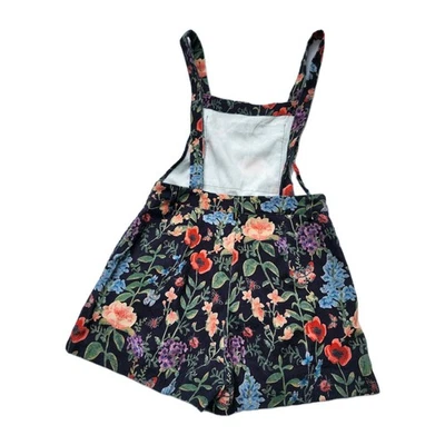 Pantalones Cortos Mameluco Para Mujer Sidra Talla S Floral Cremallera Bolsillos Grandes Foto 1 de 4