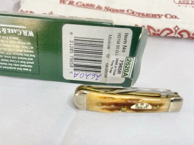 ￼￼ CASE XX 2008 TINY TRAPPER KNIFE V62154 - Image 1 of 4