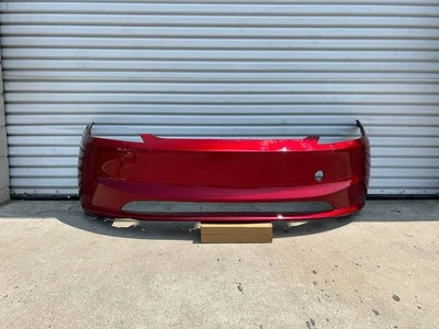 OEM 2005802-00-B Tesla Model 3 Highland Front Bumper  Cover Red 2024- 2025 - Image 1 of 4